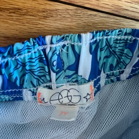 BOYS size 7 Egg swim trunks - Picture 2 of 4